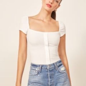 Reformation NWT Lulu Top Size M
